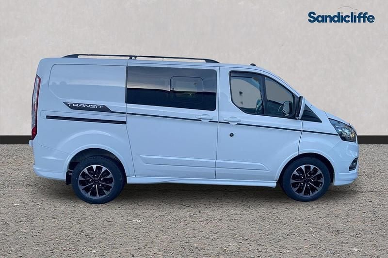 Used Ford Transit Custom Sport 170 HP (125 kW) 2021 Frozen white (solid colour)