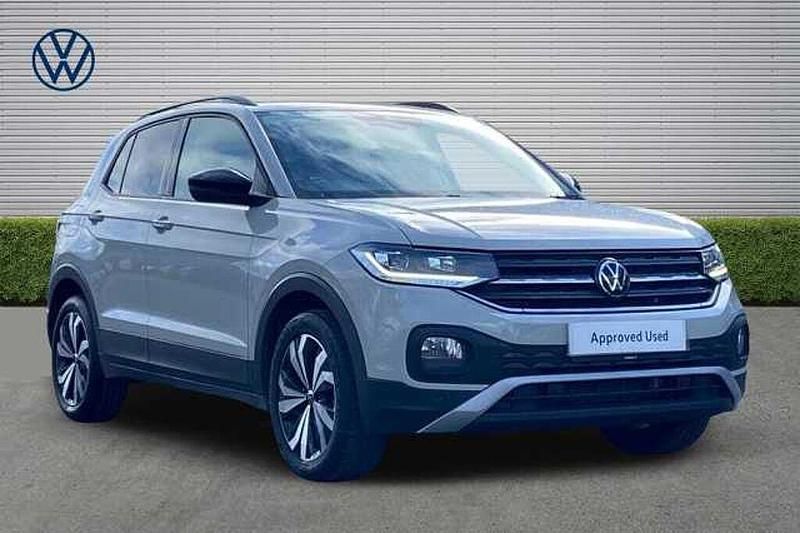 Used VW T-Cross Black Edition 115 HP (84 kW) 2024 Grey SUV