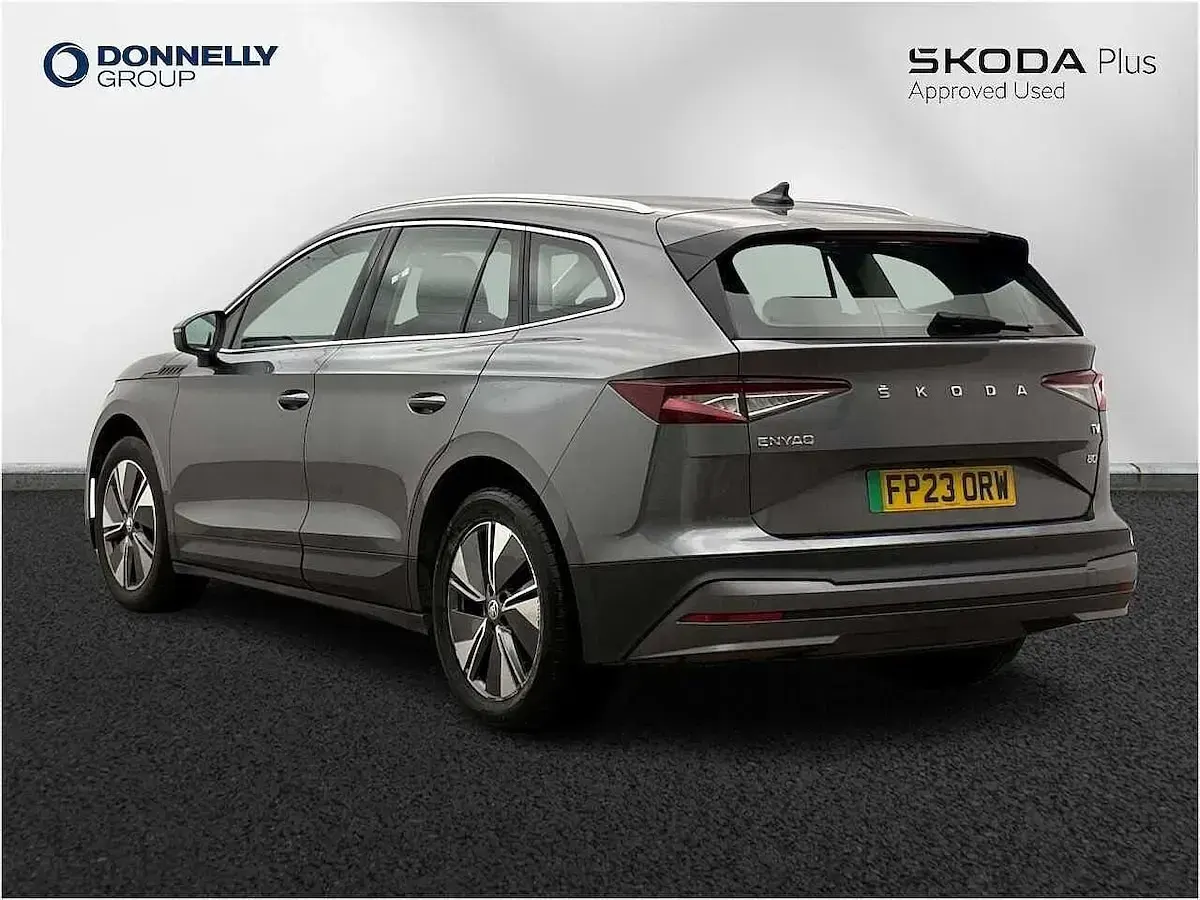 Used Skoda Enyaq iV 110 kW (150 HP) 2023 Graphite grey metallic SUV