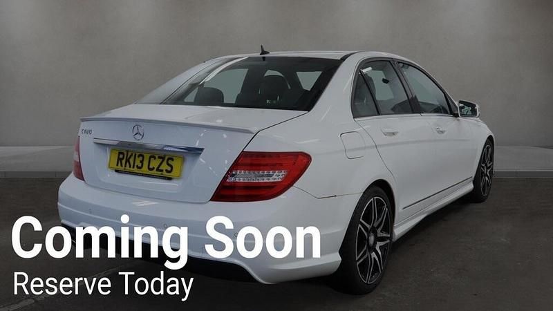 Used Mercedes C180 AMG 2013 White Sedan