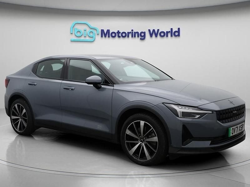 Grey Used 2021 Polestar 2 Standard Range Single Motor Sedan | £17,300 (Fair price) - Image 1/4