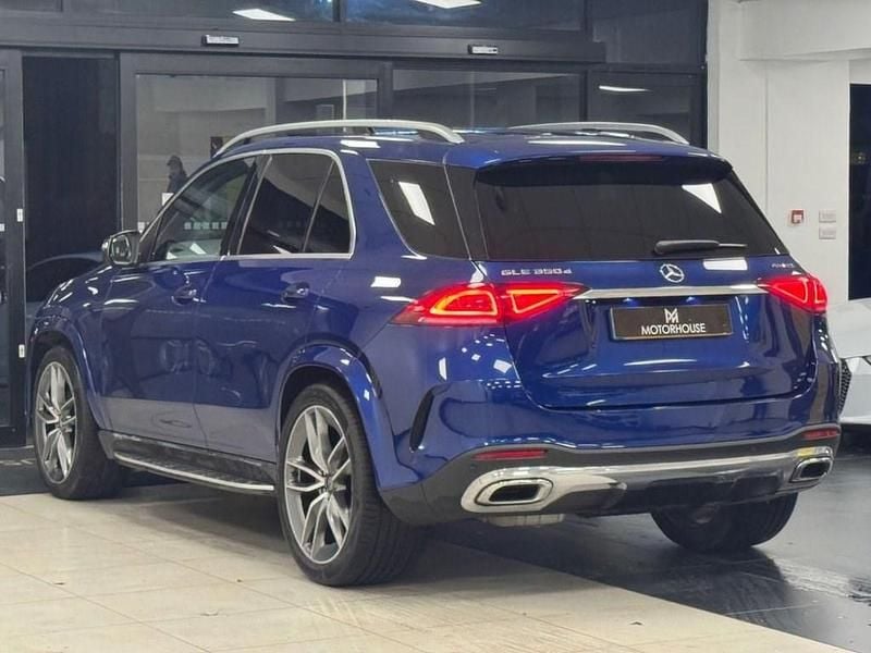 Used Mercedes GLE350 AMG line 272 HP (200 kW) 2020 Blue SUV