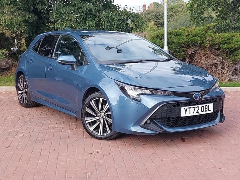 Blue Used 2022 Toyota Corolla Design Hatchback | £17,298 (Fair price) - Image 1/4