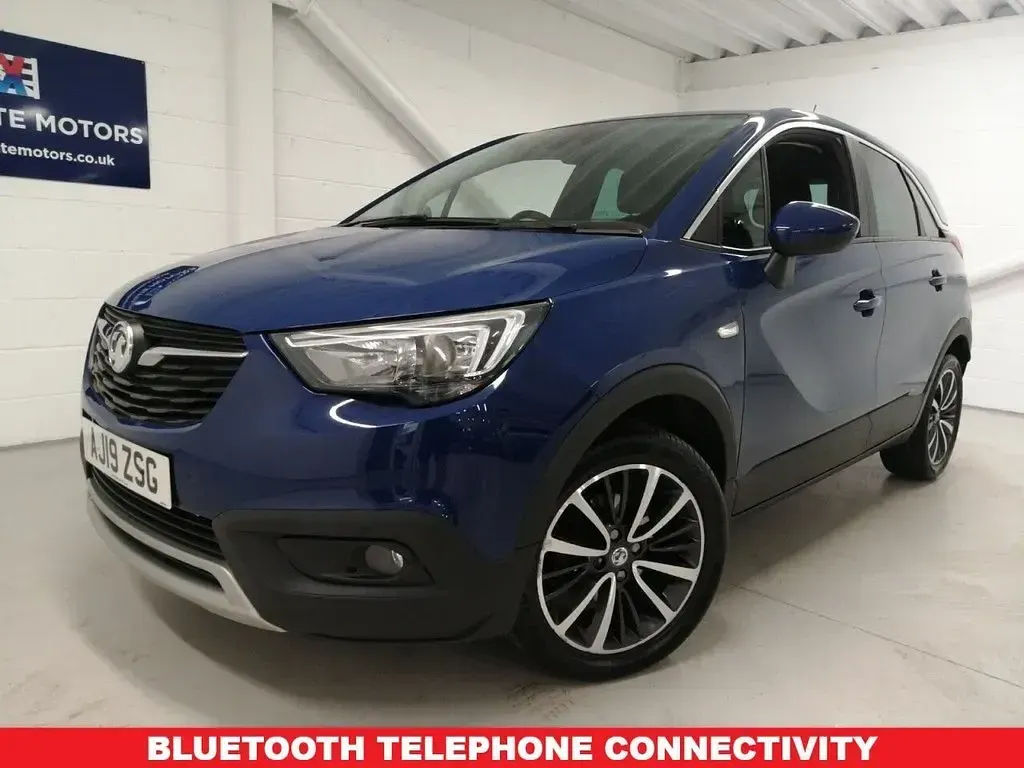 Used Vauxhall Crossland X Elite 110 HP (80 kW) 2019 Blue SUV