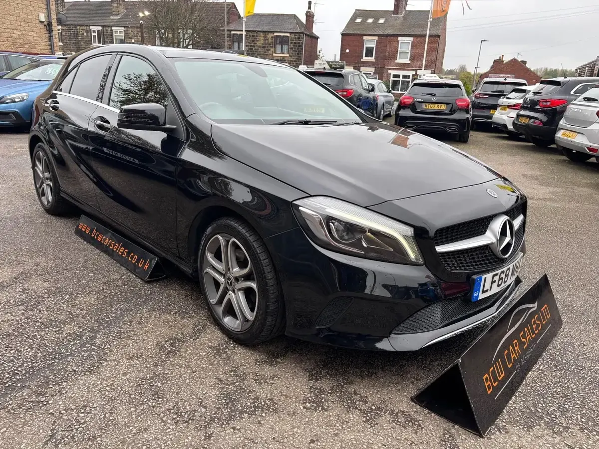 Used Mercedes A200 Sport Edition 156 HP (114 kW) 2018 Black Hatchback