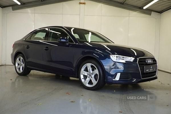 Used Audi A3 Sport 150 HP (110 kW) 2018 Blue Sedan