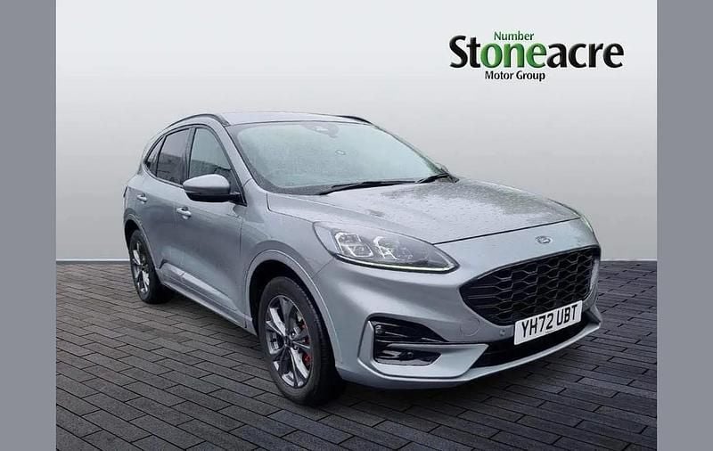 Silver Used 2022 Ford Kuga ST-Line SUV | £17,000 (Fair price) - Image 1/4