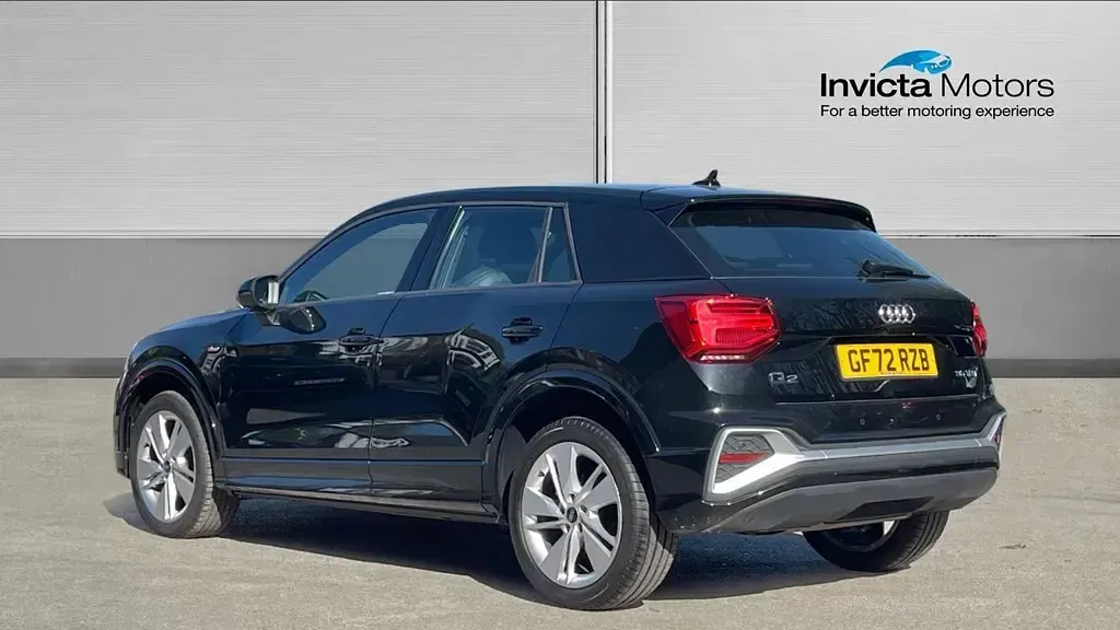 Begagnad Audi Q2 S-Line 150 HK (110 kW) 2022 Svart SUV