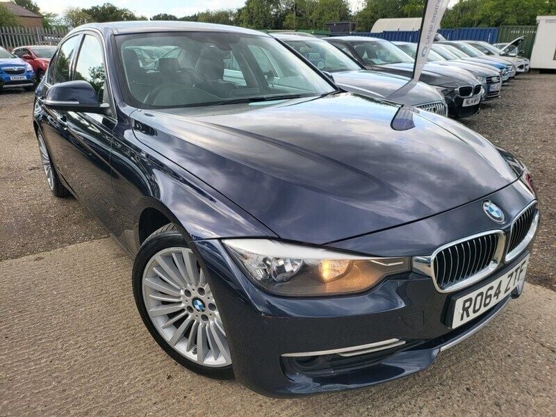 Blue Used 2014 BMW 318 Luxury Line Sedan | £7,795 (Fair price) - Image 1/4