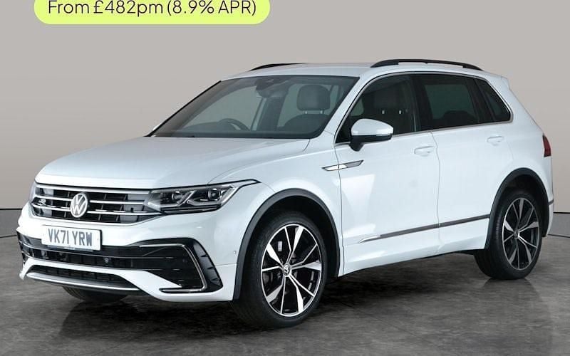 Used VW Tiguan R-line 200 HP (147 kW) 2022 White SUV
