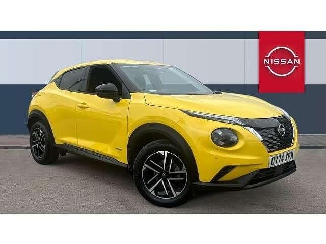 Yellow Used 2024 Nissan Juke N-Connecta SUV | £20,373 (Fair price) - Image 1/4
