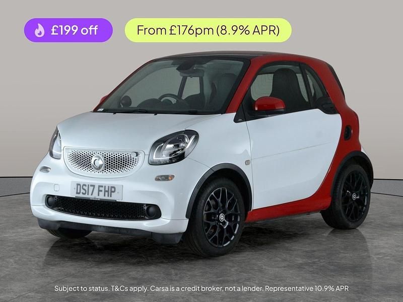 Used Smart ForTwo Coupé Premium 71 HP (52 kW) 2017 White Coupe