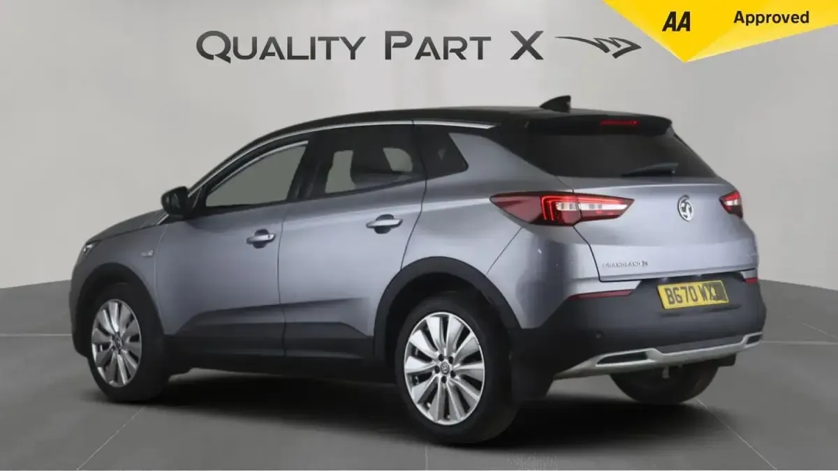 Used Vauxhall Grandland X Elite 130 HP (95 kW) 2020 Grey SUV