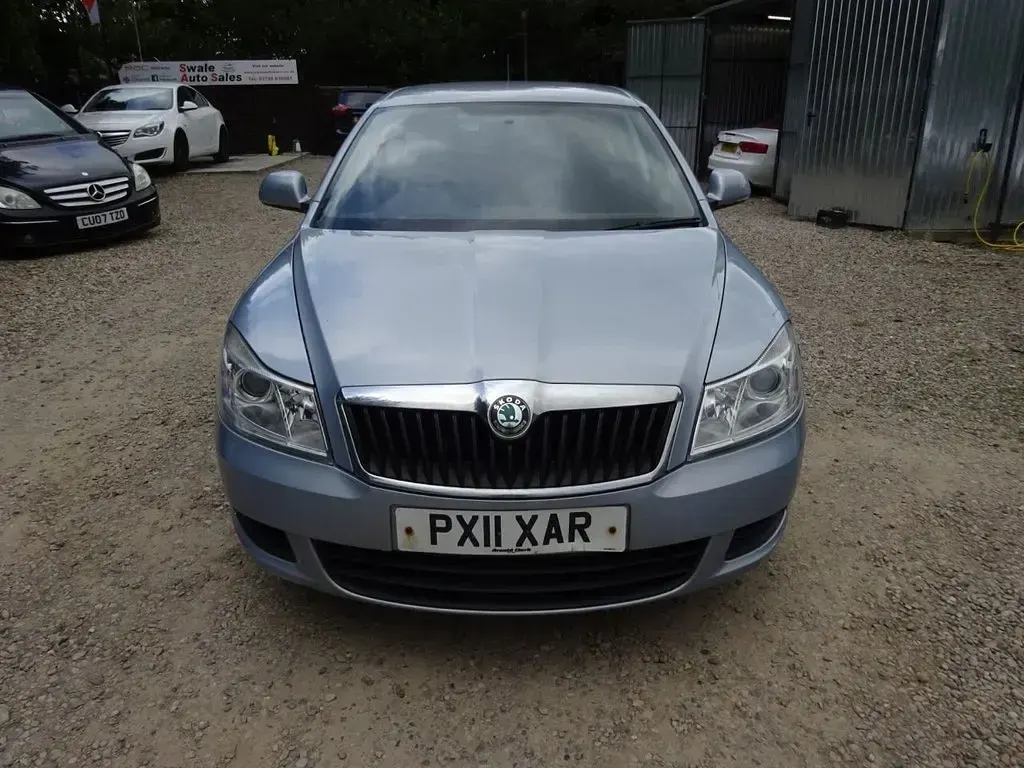 Used Skoda Octavia SE 102 HP (75 kW) 2011 Blue Hatchback