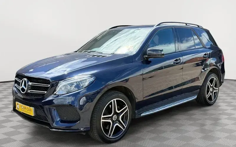 Used Mercedes GLE350 AMG 258 HP (189 kW) 2018 Blue SUV