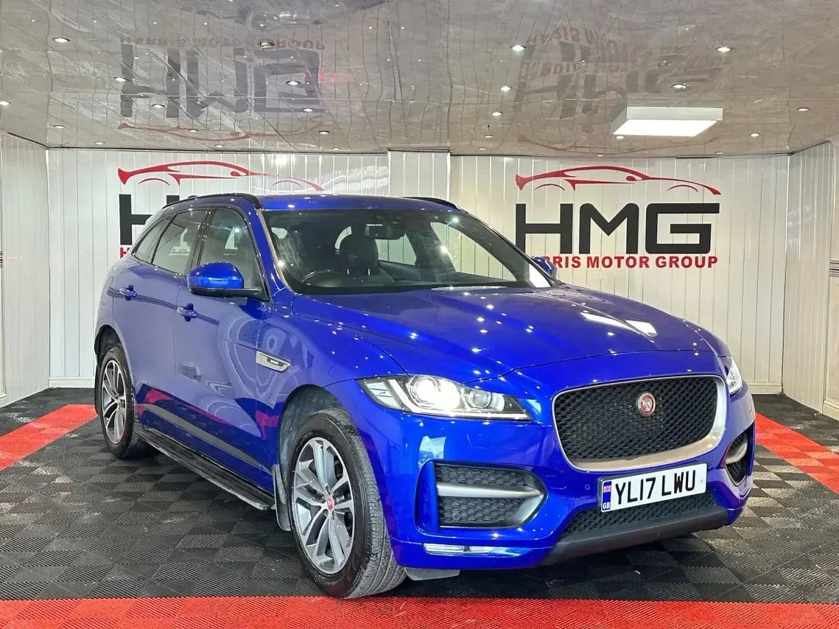 Used Jaguar F-Pace R-Sport 2017 Blue SUV