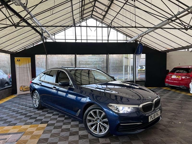 Blue Used 2018 BMW 520 Comfort Edition Sedan | £12,995 (Super price) - Image 1/3