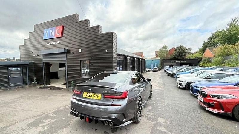 Grey Used 2022 BMW 330e M Sport Sedan | £25,991 (Fair price) - Image 1/4
