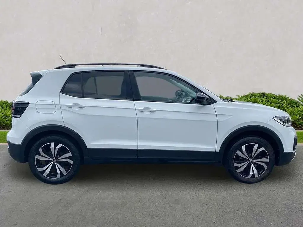 Used VW T-Cross Black Edition 95 HP (69 kW) 2023 White SUV