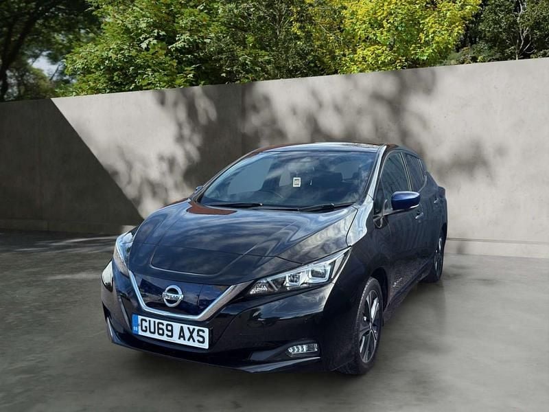 Used Nissan Leaf 110 kW (150 HP) 2019 Black Hatchback