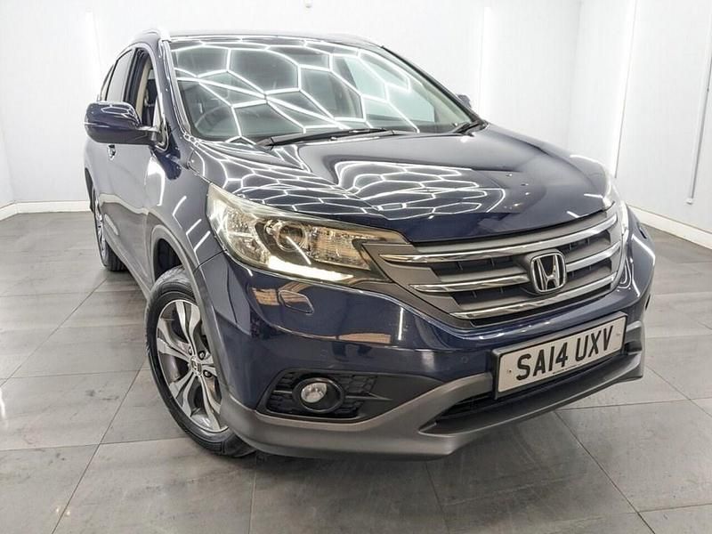 Begagnad Honda CR-V SR 120 HK (88 kW) 2014 Blå SUV