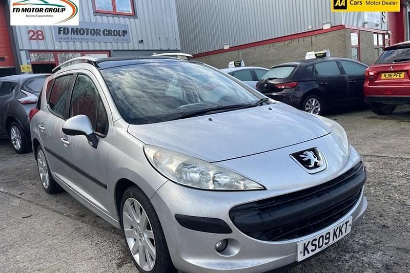 Silver Used 2009 Peugeot 207 S Estate | £2,500 (Fair price) - Image 1/1