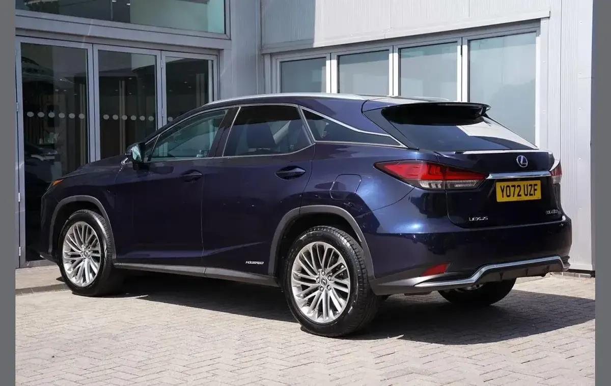 Used Lexus RX450h 308 HP (226 kW) 2022 Blue SUV