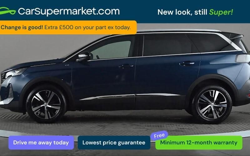 Used Peugeot 5008 GT 131 HP (96 kW) 2023 Blue SUV