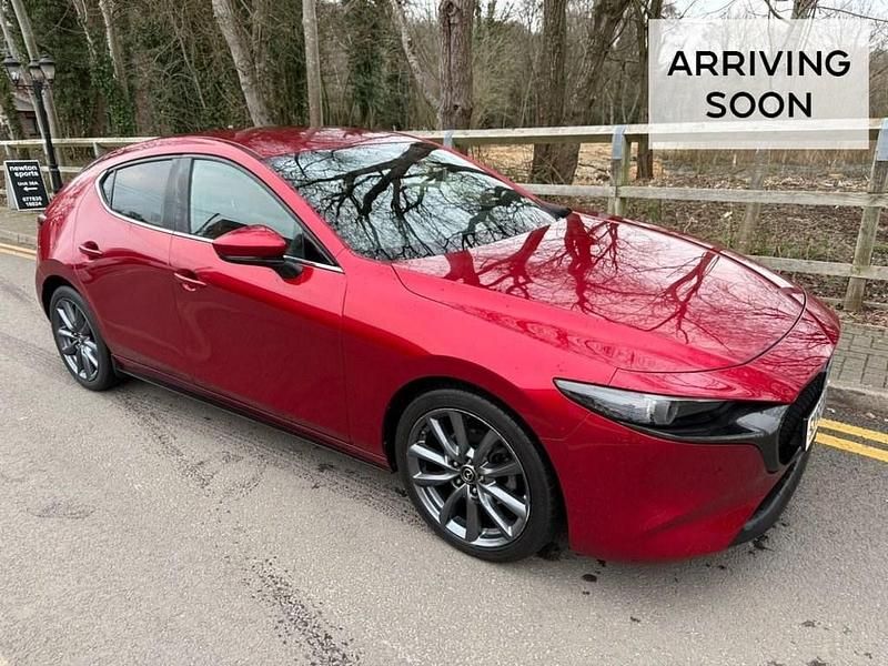 Red Used 2019 Mazda 3 Inclusive Hatchback | £13,870 (Fair price) - Image 1/2