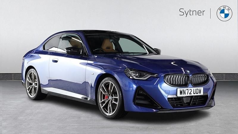 Used BMW M240 M Sport 369 HP (271 kW) 2022 Blue Coupe