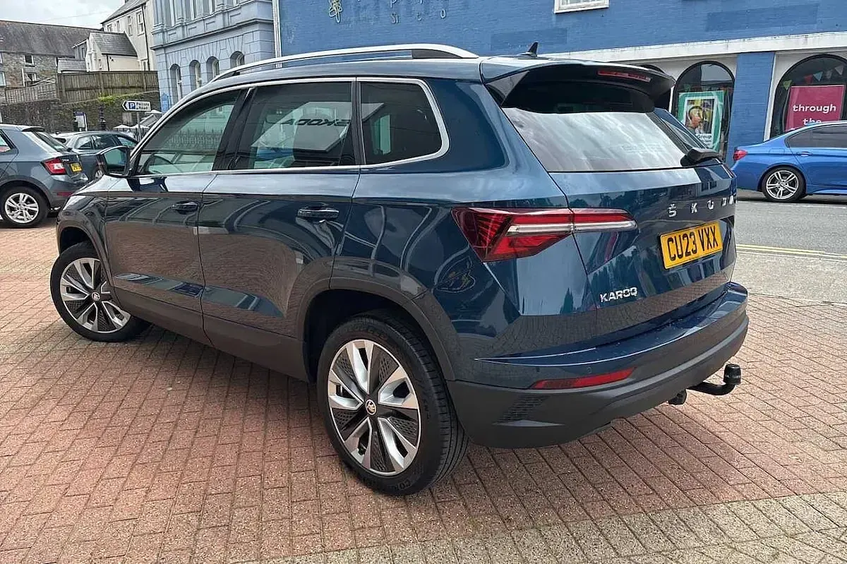 Used Skoda 110 R SE L 81 HP (59 kW) 2023 Petrol blue metallic Estate