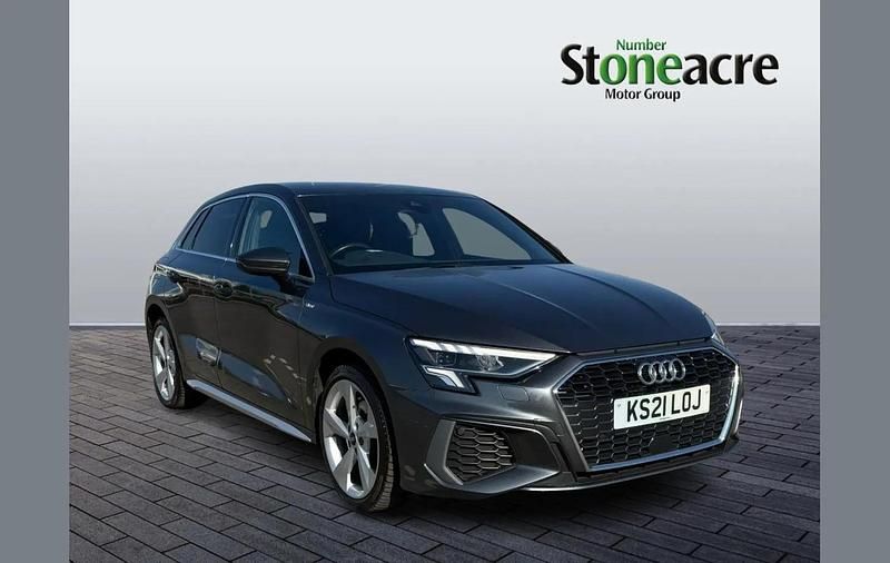 Used Audi A3 e-tron S-Line 200 HP (147 kW) 2021 Grey Hatchback