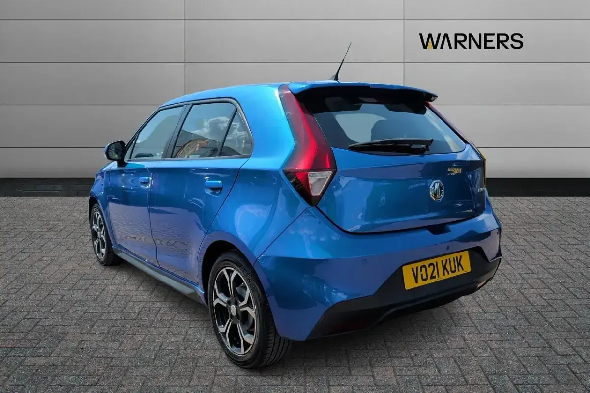 Used MG MG3 Excite 105 HP (77 kW) 2021 Blue Hatchback