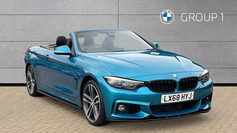 Blue Used 2018 BMW 435 M Sport Cabriolet | £25,206 (Fair price) - Image 1/4
