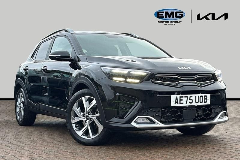 Black Used 2025 Kia Stonic GT-Line S SUV | £21,495 (Expensive) - Image 1/3