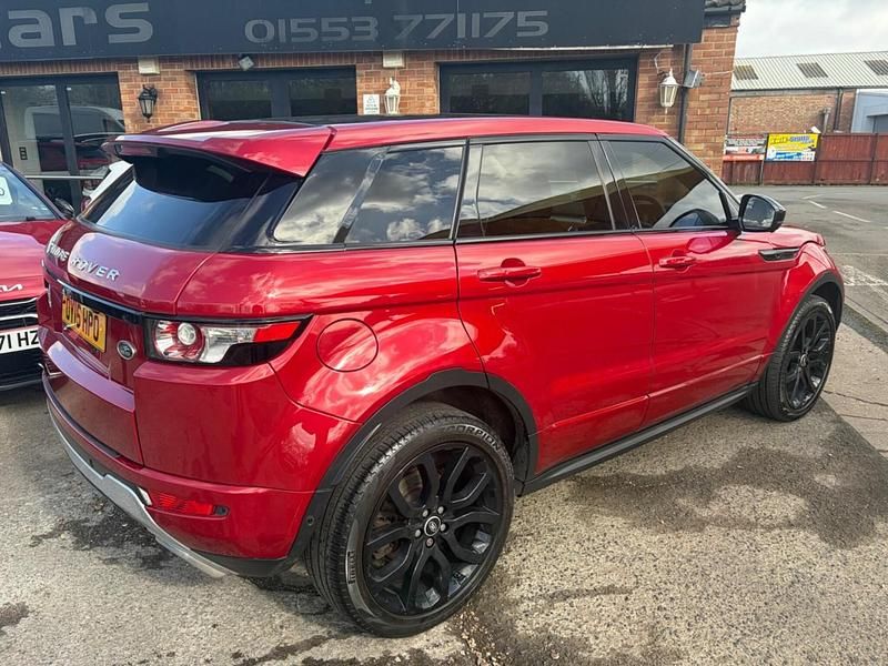 Used Land Rover Range Rover evoque Dynamic 2015 Red Estate