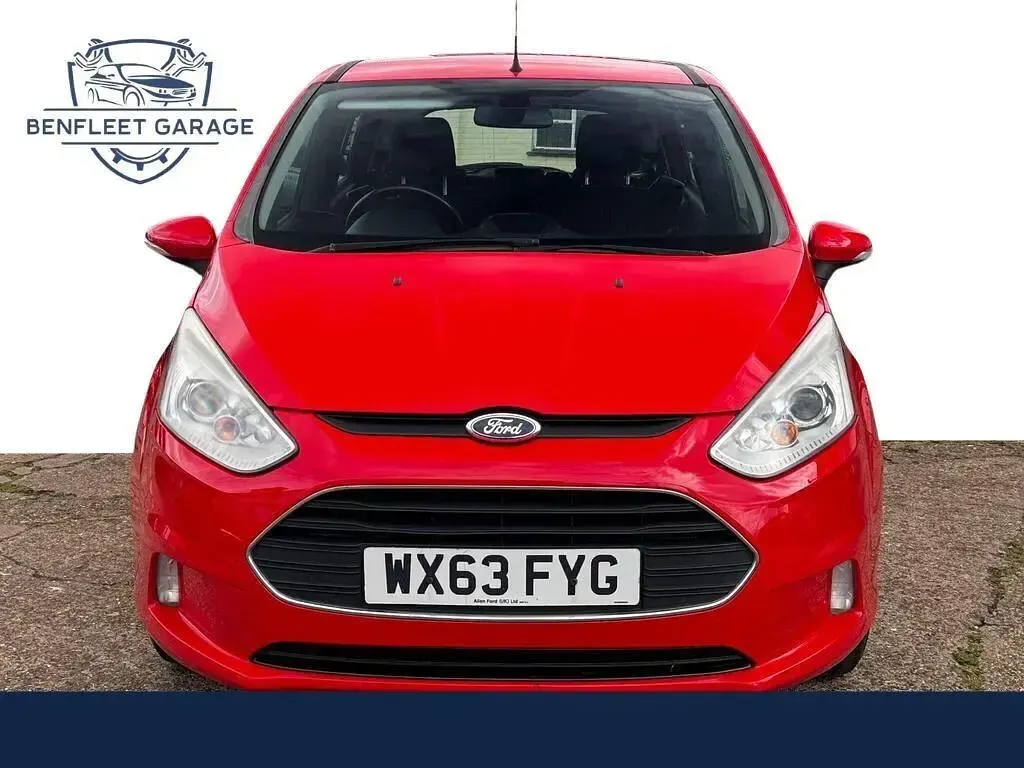 Used Ford B-MAX Zetec 100 HP (73 kW) 2013 Red MPV
