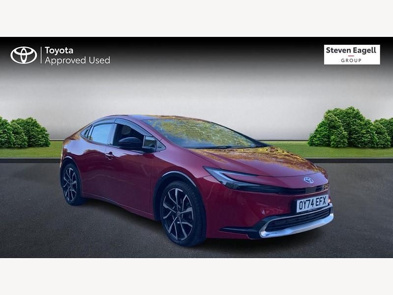 Red Used 2024 Toyota Prius Hatchback | £31,138 (Expensive) - Image 1/3