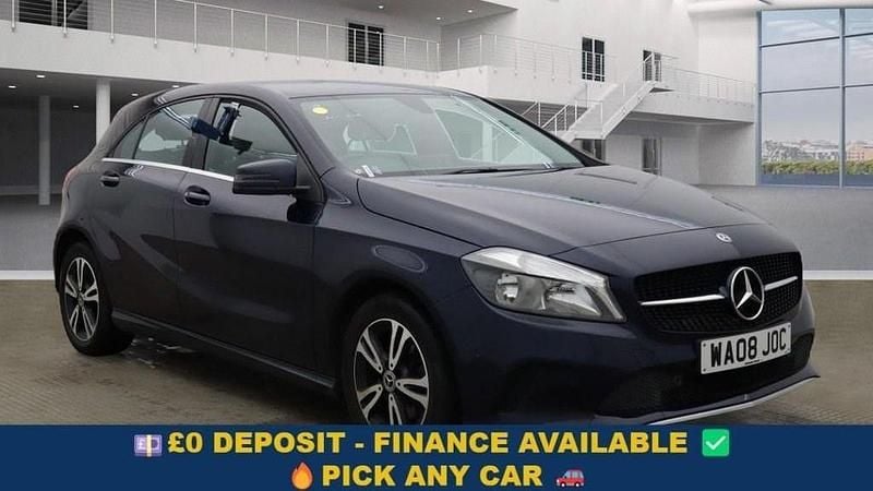 Blue Used 2018 Mercedes A160 Executive Hatchback | £10,999 (Good price) - Image 1/4