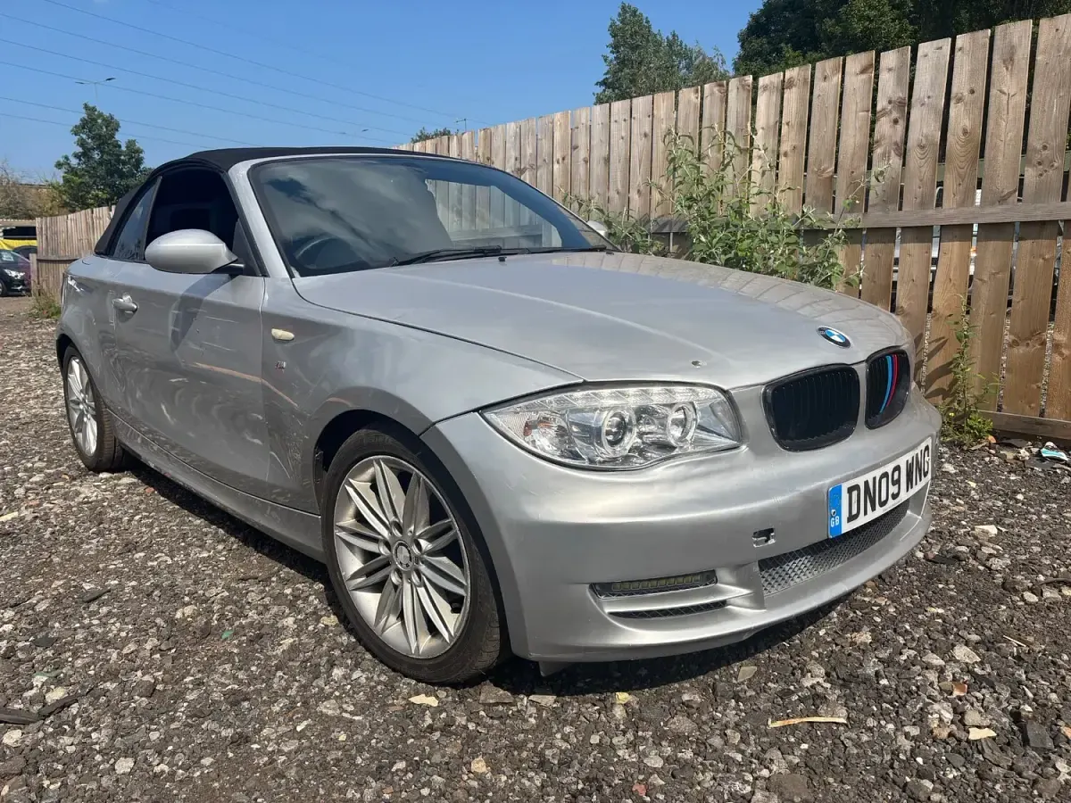 Used BMW 118 Cabriolet 2009 Silver Cabriolet