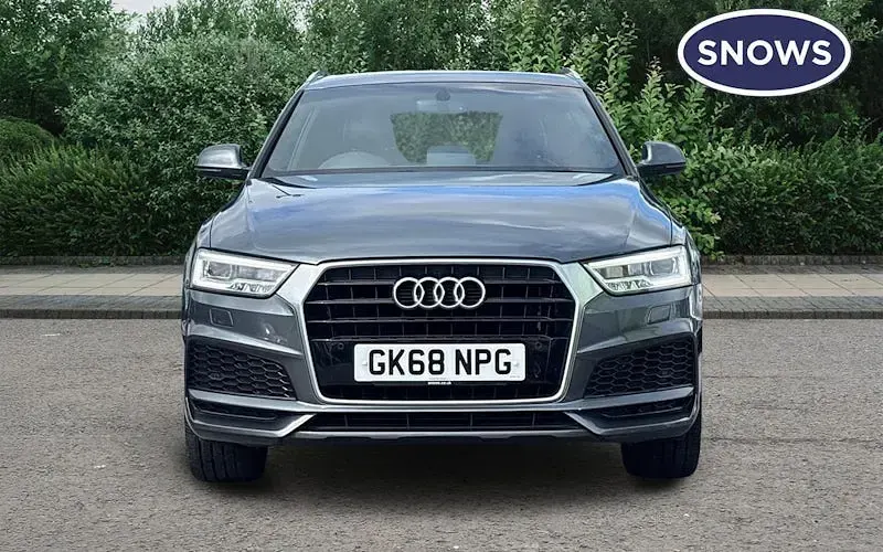 Used Audi Q3 S-Line 150 HP (110 kW) 2018 Grey SUV