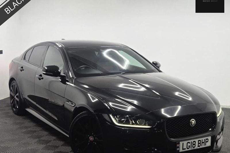 Black Used 2018 Jaguar XE R-Sport Sedan | £7,995 (Good price) - Image 1/1
