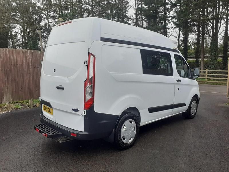 Used Ford Transit Custom 130 HP (95 kW) 2019 White Van