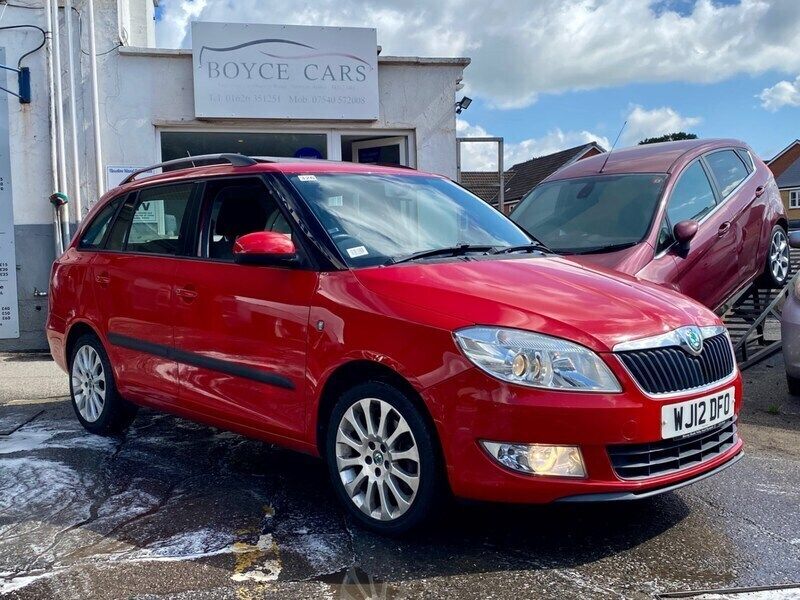 Red Used 2012 Skoda Fabia Elegance Estate | £4,995 (A bit pricey) - Image 1/4