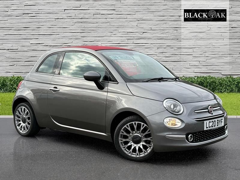 Grey Used 2020 Fiat 500 Star Cabriolet | £9,995 (A bit pricey) - Image 1/4