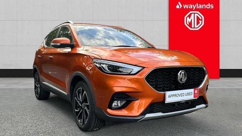 Orange Used 2022 MG ZS Exclusive Sedan | £12,141 (Fair price) - Image 1/4