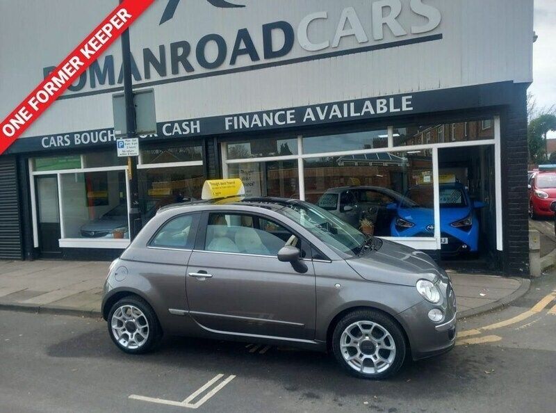 Grey Used 2015 Fiat 500 Lounge Hatchback | £4,495 (Fair price) - Image 1/4