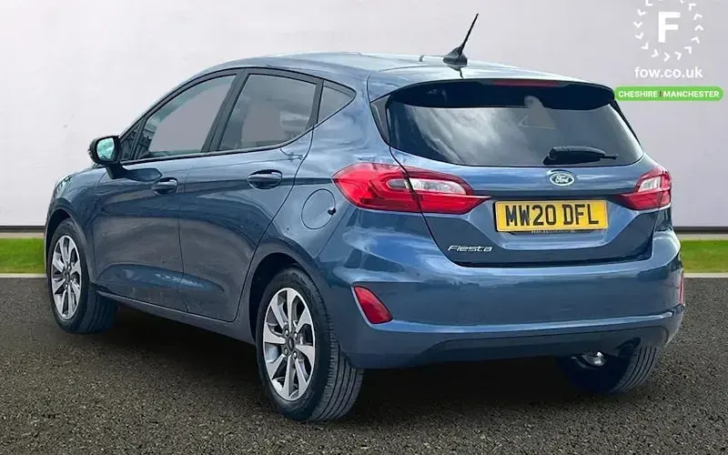 Used Ford Fiesta Trend 95 HP (69 kW) 2020 Blue Hatchback