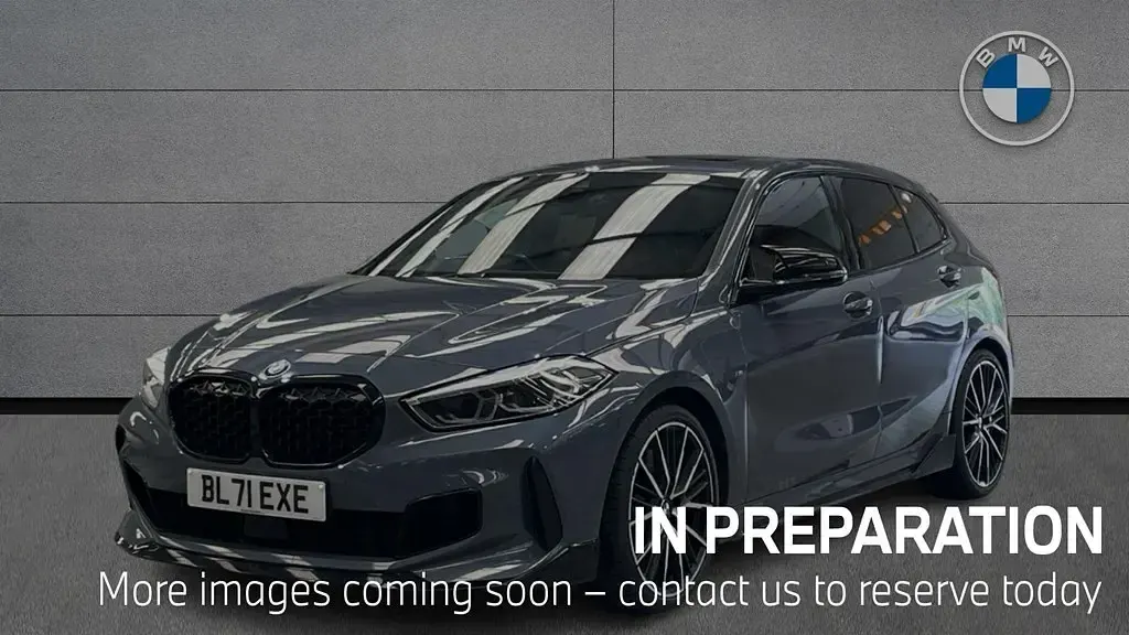 Used BMW M135 Shadowline 302 HP (222 kW) 2021 Grey Hatchback