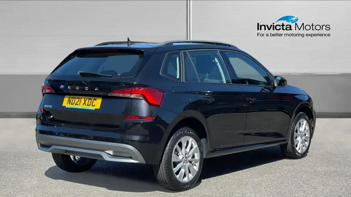 Used Skoda Kamiq SE 95 HP (69 kW) 2021 Black SUV